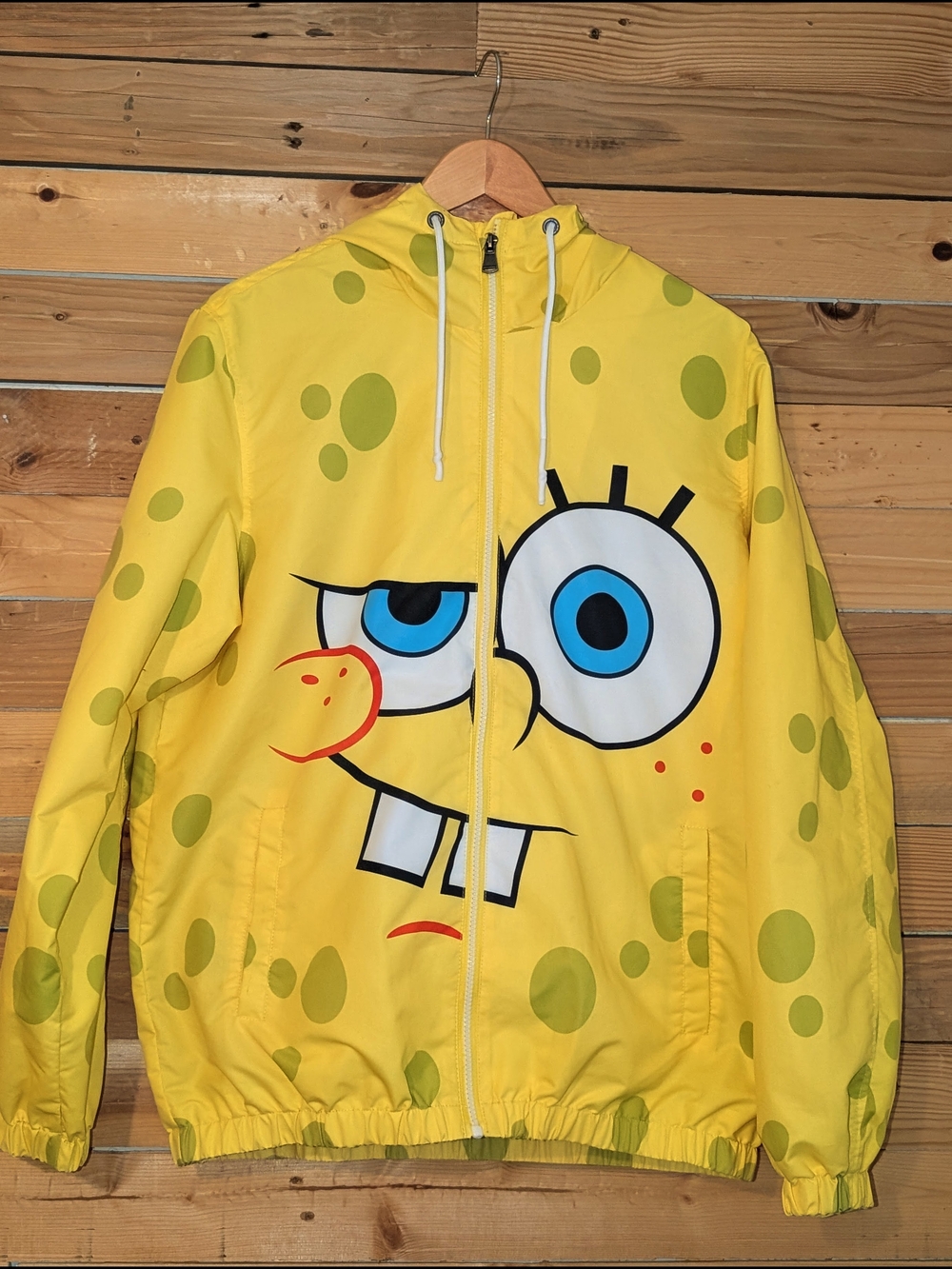Nickelodeon And Members Only Collab SpongeBob-themed Windbreaker